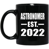 Astronomer Established EST. 2022 - 11oz Coffee Mug Black