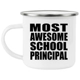 Most Awesome School Principal - 12oz Camping Mug