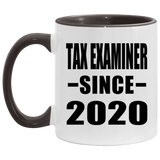 Tax Examiner Since 2020 - 11oz Accent Mug Black