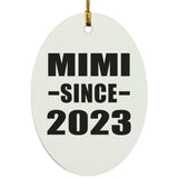 Mimi Since 2023 - Oval Ornament