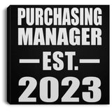 Purchasing Manager Established EST. 2023 - Canvas Square