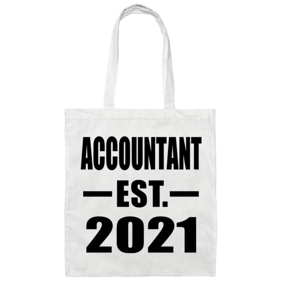 Accountant Established EST. 2021 - Tote Bag White
