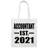 Accountant Established EST. 2021 - Tote Bag White