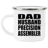 Dad Husband Precision Assembler - 12oz Camping Mug