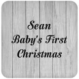 Sean Baby's First Christmas - Drink Coaster F
