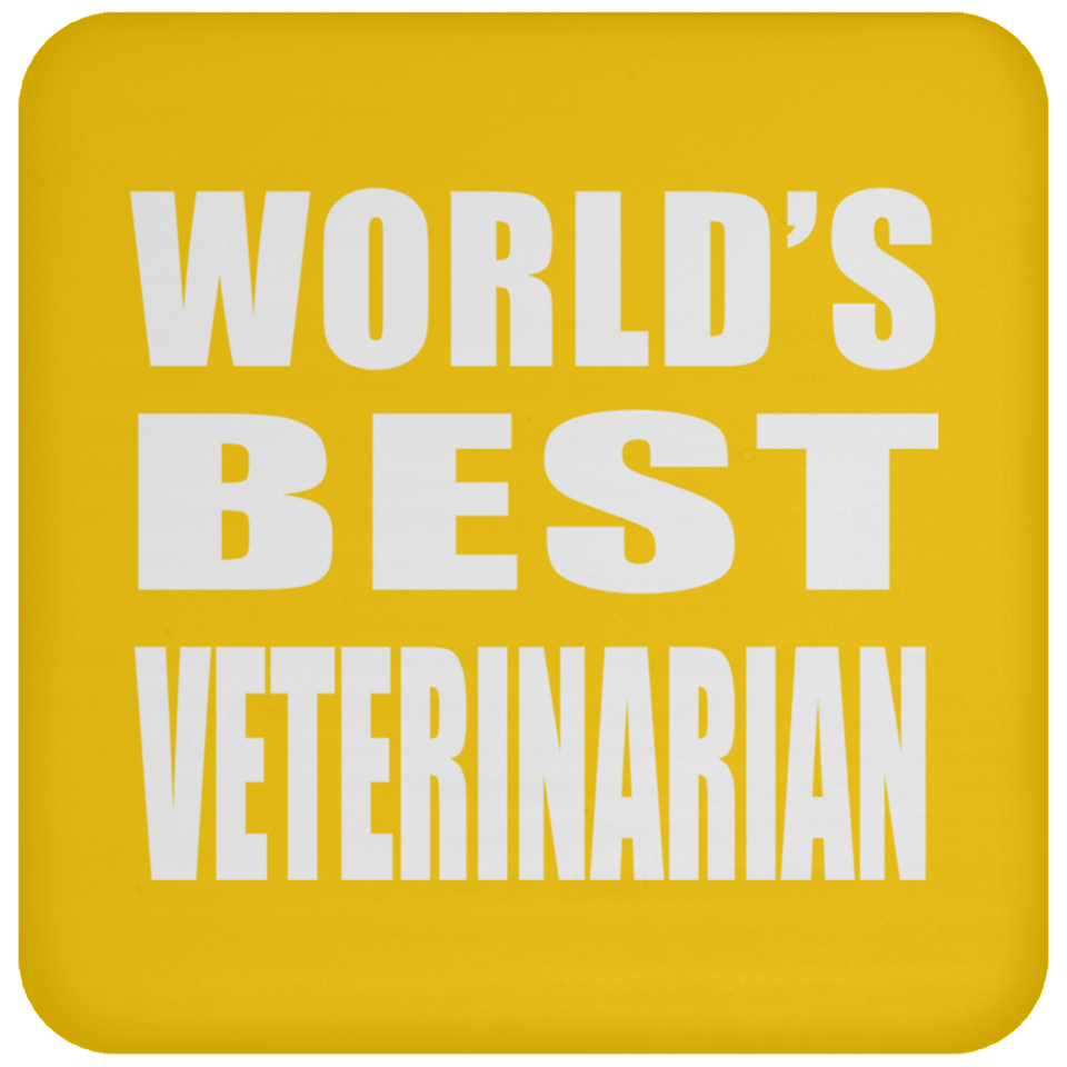 World's Best Veterinarian - Drink Coaster