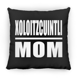 Xoloitzcuintli Mom - Throw Pillow Black
