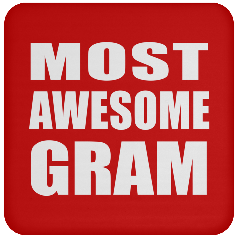 Most Awesome Gram - Drink Coaster