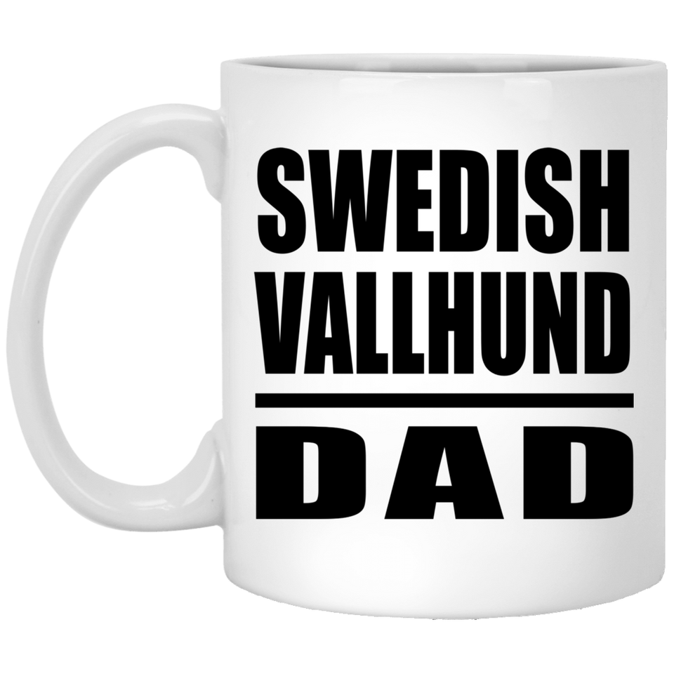 Swedish Vallhund Dad - 11oz Coffee Mug