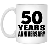 50th Anniversary 50 Years - 11 Oz Coffee Mug