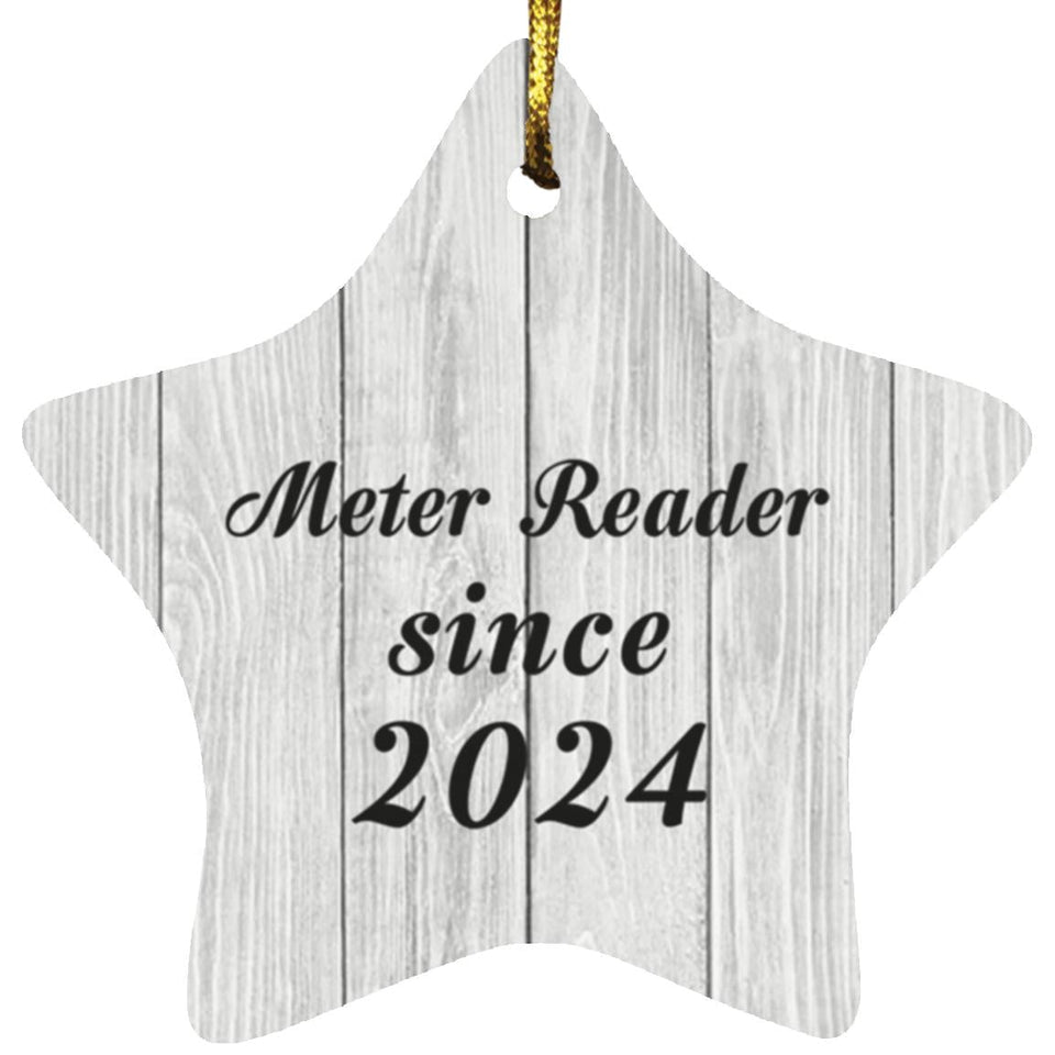 Meter Reader Since 2024 - Star Ornament F