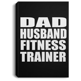 Dad Husband Fitness Trainer - Canvas Portrait