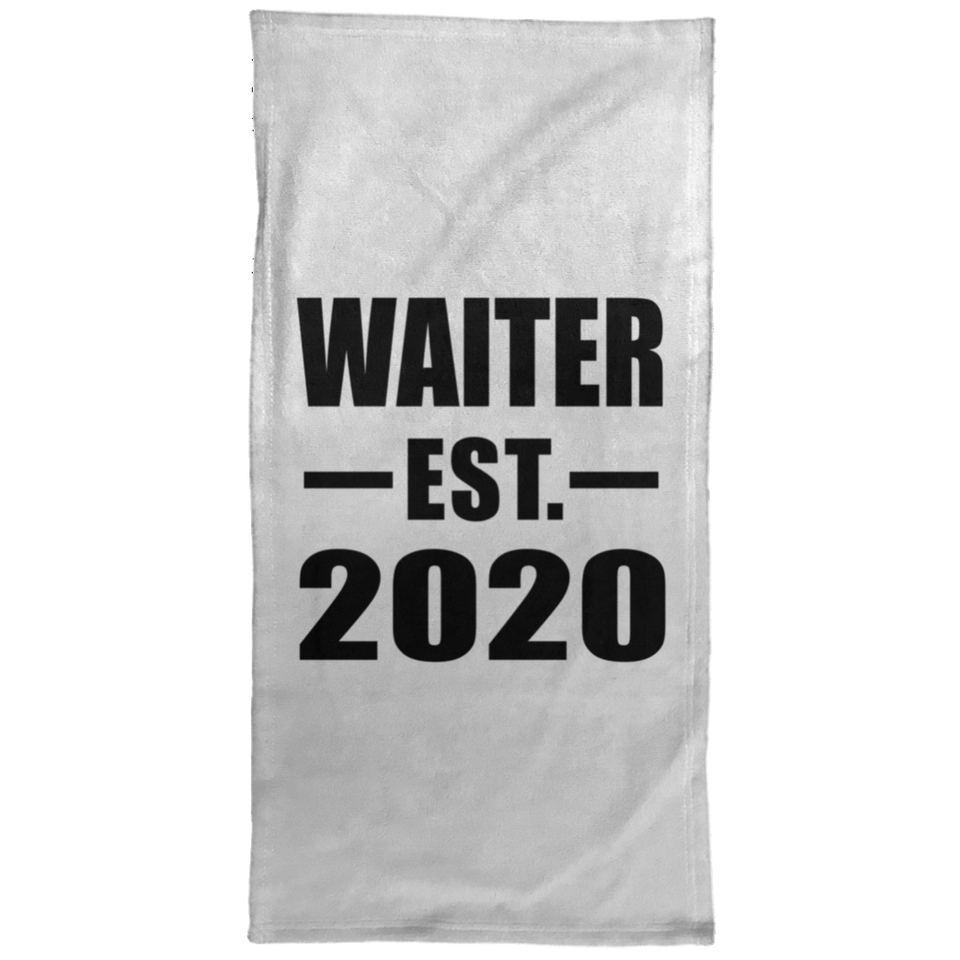 Waiter Established EST. 2020 - Hand Towel