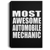 Most Awesome Automobile Mechanic - Canvas Portrait
