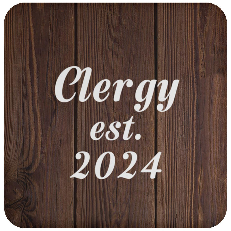 Clergy Established Est. 2024 - Drink Coaster D