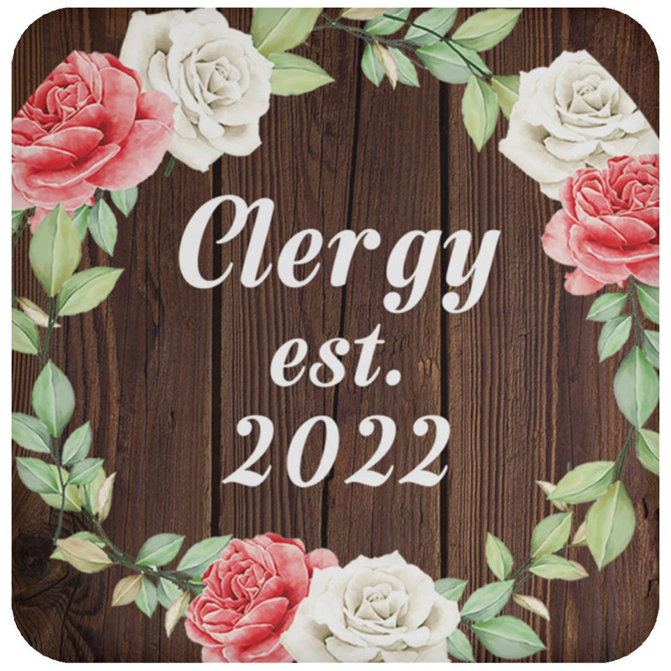 Clergy Established Est. 2022 - Drink Coaster A