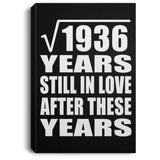 44th Anniversary Square Root of 1936 Years Still In Love - Canvas Portrait