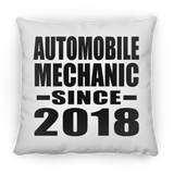 Automobile Mechanic Since 2018 - Throw Pillow