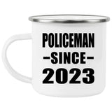 Policeman Since 2023 - 12oz Camping Mug