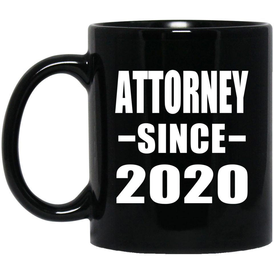 Attorney Since 2020 - 11oz Coffee Mug Black