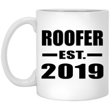 Roofer Established EST. 2019 - 11oz Coffee Mug
