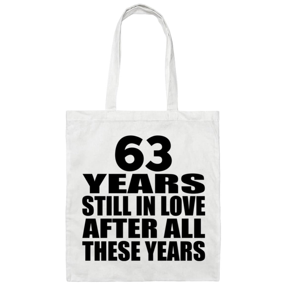 63rd Anniversary 63 Years Still In Love After Years - Tote Bag White