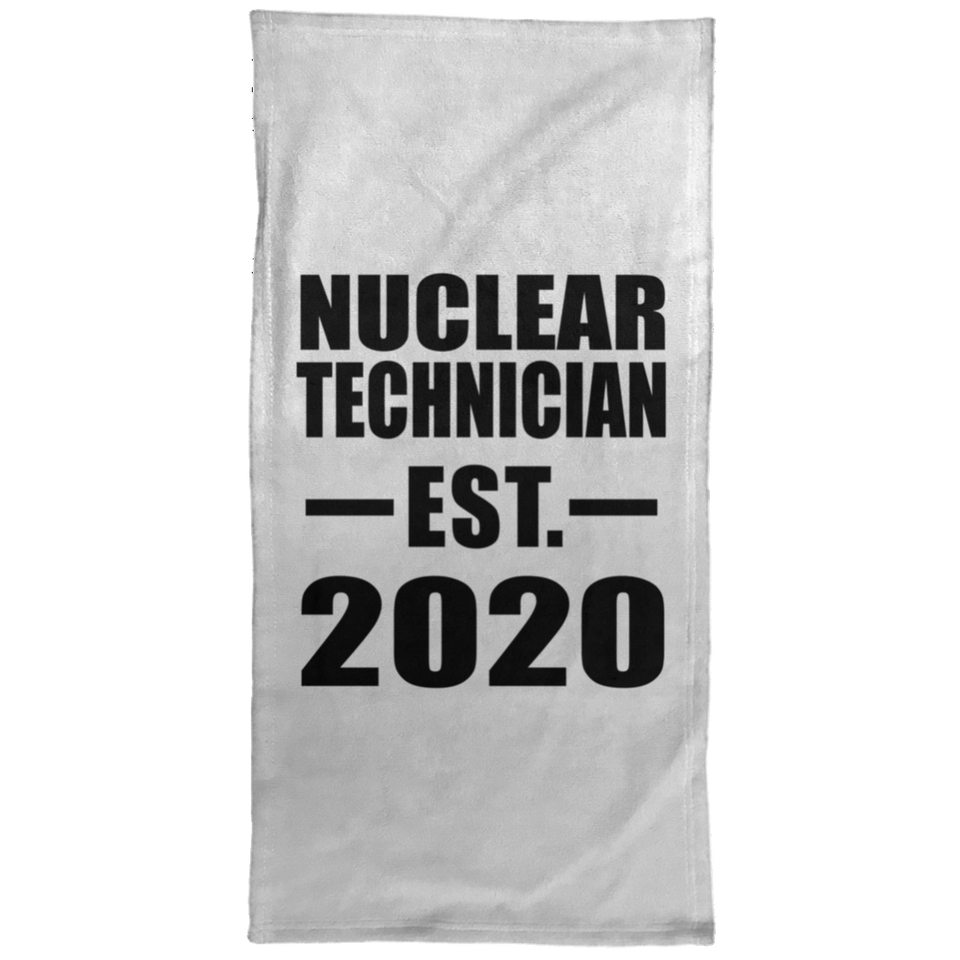 Nuclear Technician Established EST. 2020 - Hand Towel