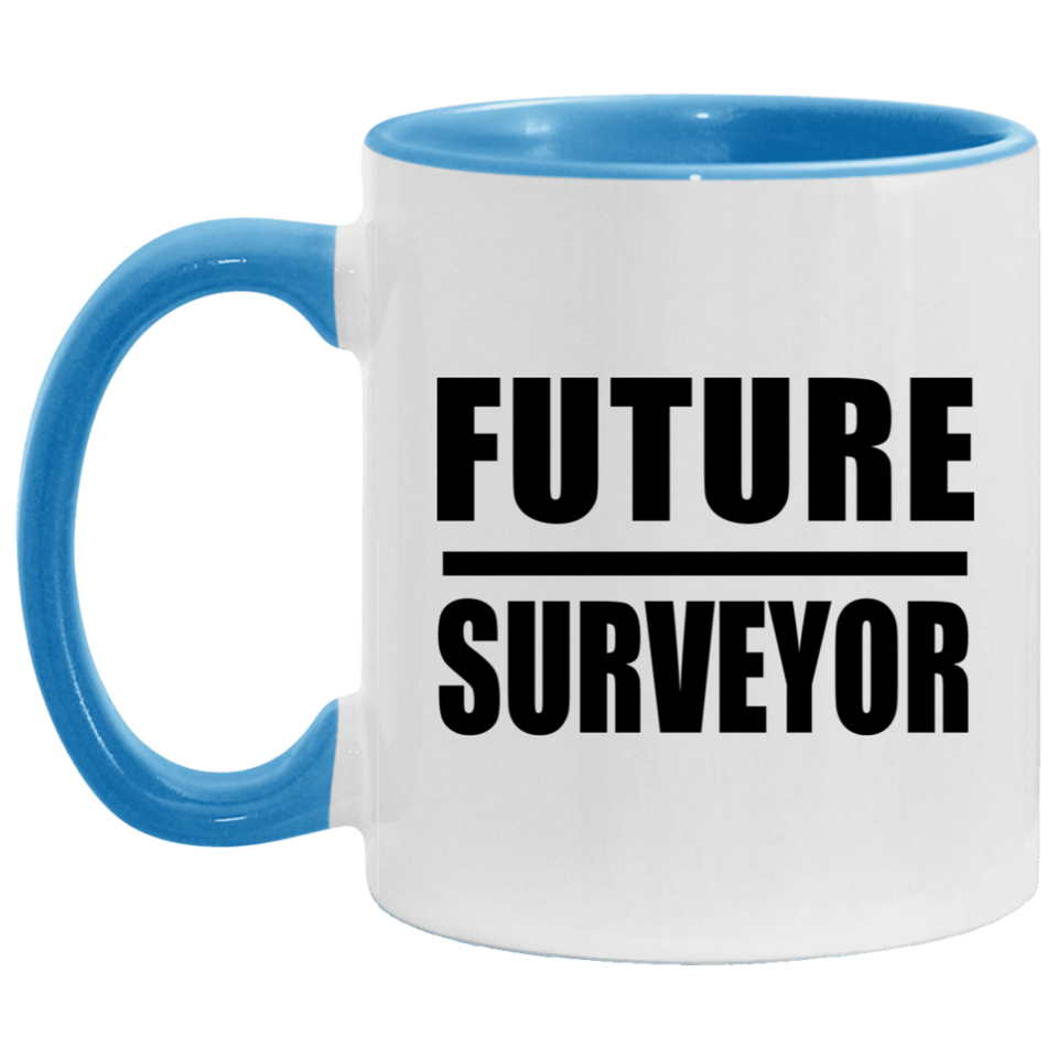 Future Surveyor - 11oz Accent Mug Blue