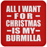 All I Want For Christmas Is My Burmilla - Coaster