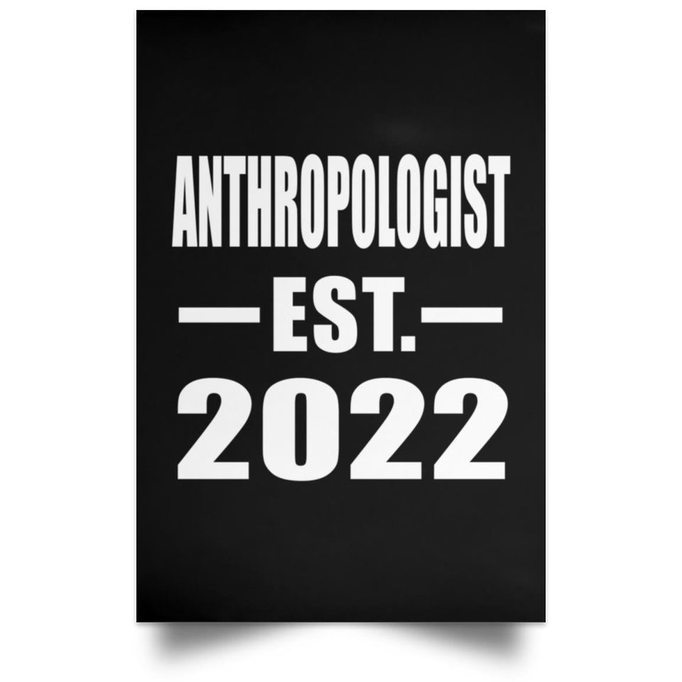 Anthropologist Established EST. 2022 - Poster Portrait