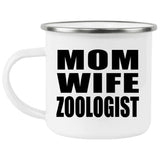 Mom Wife Zoologist - 12oz Camping Mug