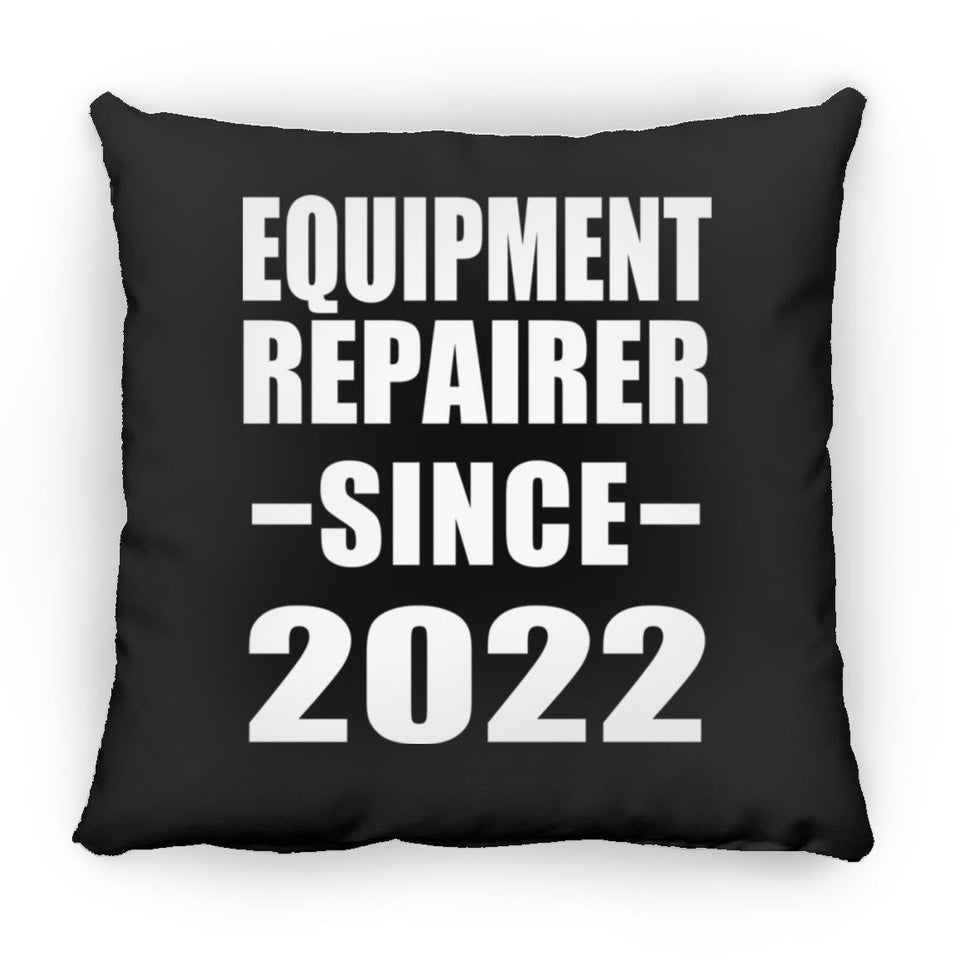 Equipment Repairer Since 2022 - Throw Pillow Black