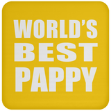 World's Best Pappy - Drink Coaster