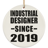 Industrial Designer Since 2019 - Circle Ornament