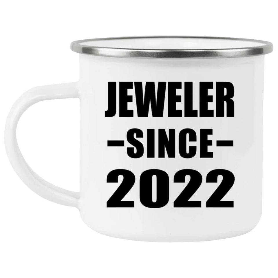 Jeweler Since 2022 - 12oz Camping Mug
