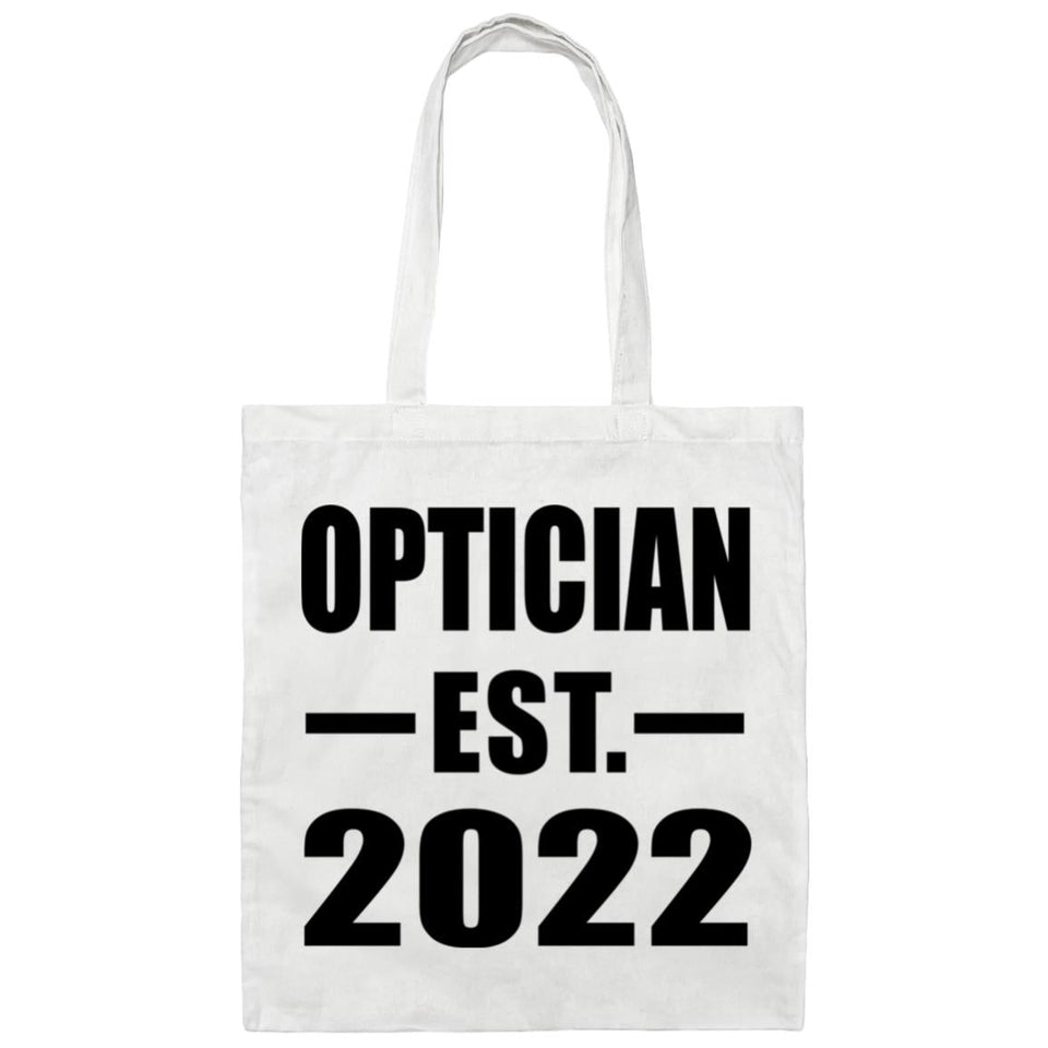 Optician Established EST. 2022 - Tote Bag White