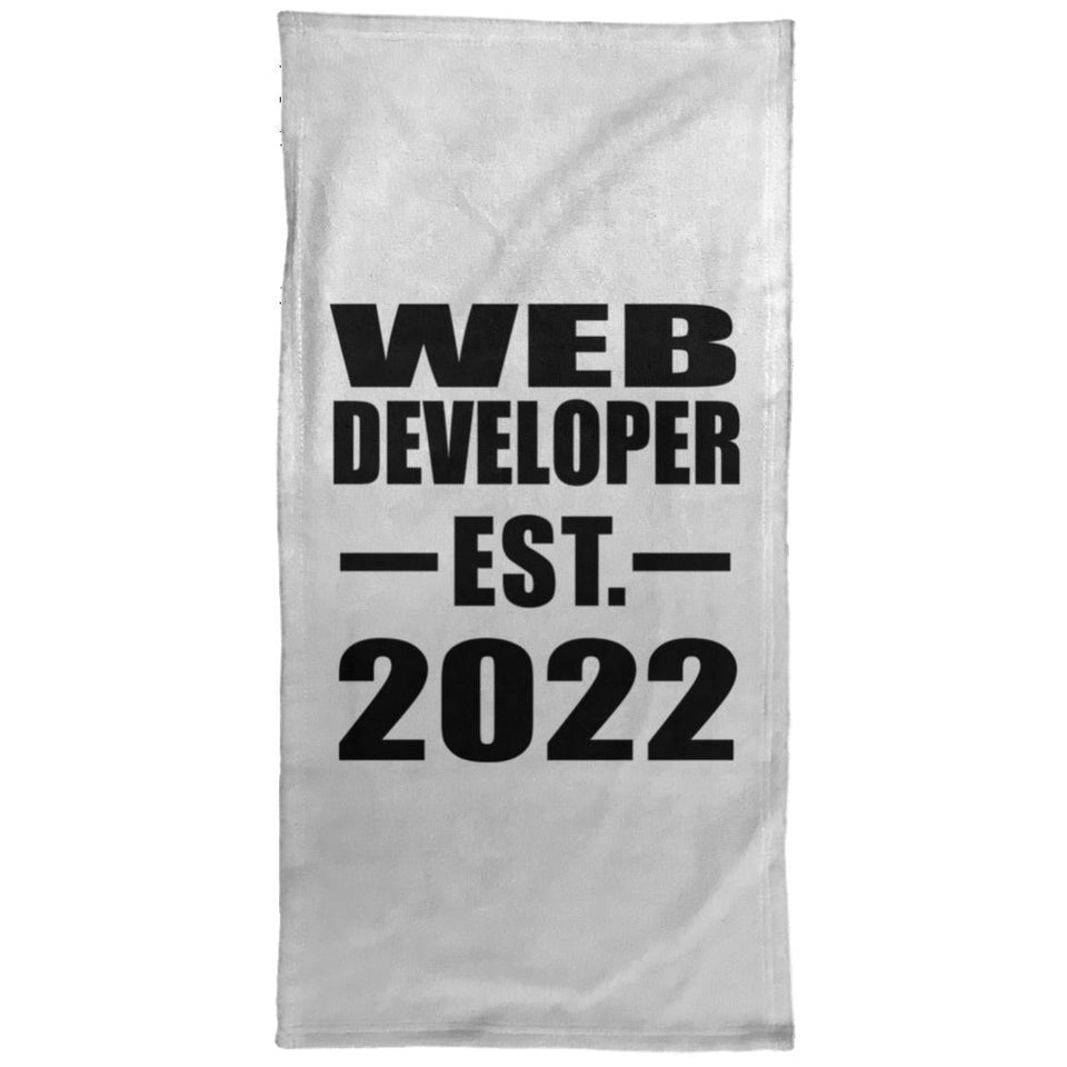 Web Developer Established EST. 2022 - Hand Towel
