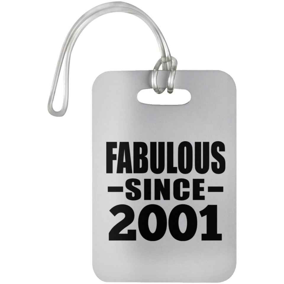 23rd Birthday Fabulous Since 2001 - Luggage Bag Tag
