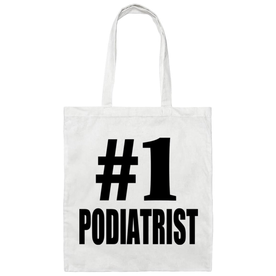 Number One #1 Podiatrist - Tote Bag White