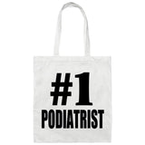 Number One #1 Podiatrist - Tote Bag White