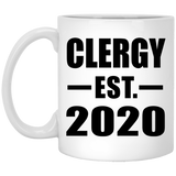 Clergy Established EST. 2020 - 11oz Coffee Mug