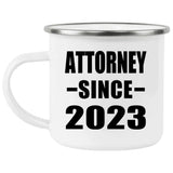 Attorney Since 2023 - 12oz Camping Mug