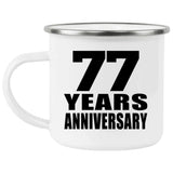 77th Anniversary 77 Years - 12oz Camping Mug