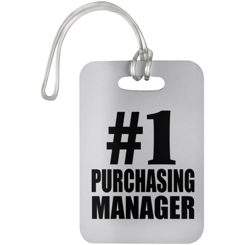 Number One #1 Purchasing Manager - Luggage Bag Tag