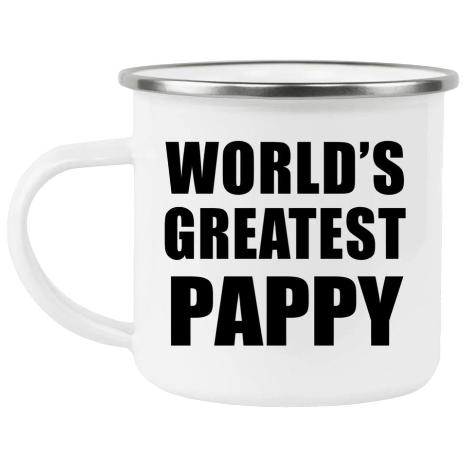 World's Greatest Pappy - 12oz Camping Mug
