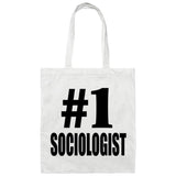 Number One #1 Sociologist - Tote Bag White