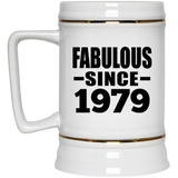 45th Birthday Fabulous Since 1979 - Beer Stein