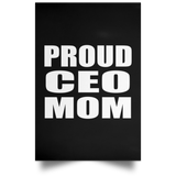 Proud CEO Mom - Poster Portrait