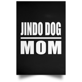 Jindo Dog Mom - Poster Portrait
