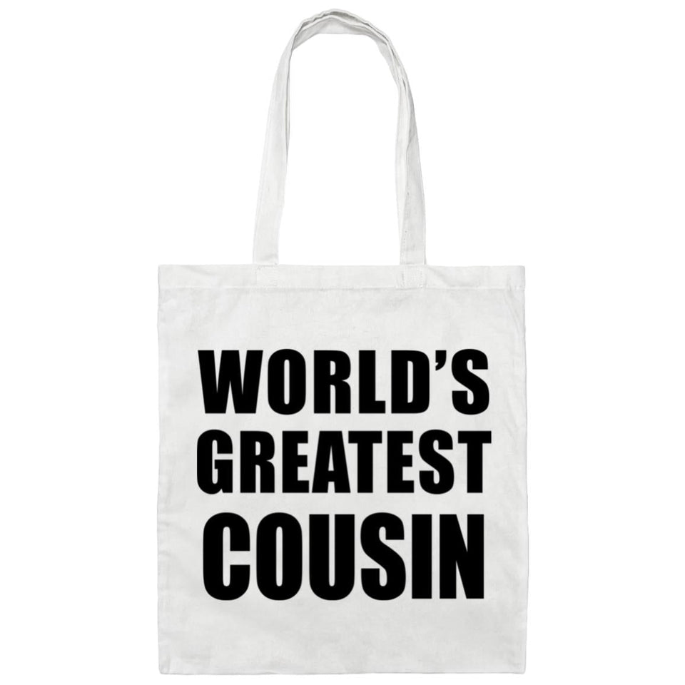 World's Greatest Cousin - Tote Bag White